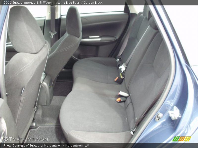 Marine Blue Pearl / Carbon Black 2011 Subaru Impreza 2.5i Wagon