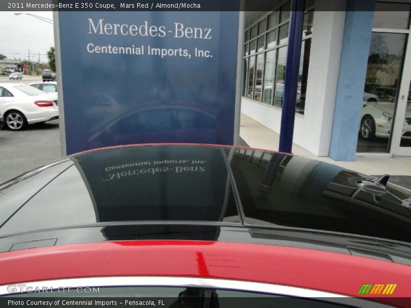 Mars Red / Almond/Mocha 2011 Mercedes-Benz E 350 Coupe