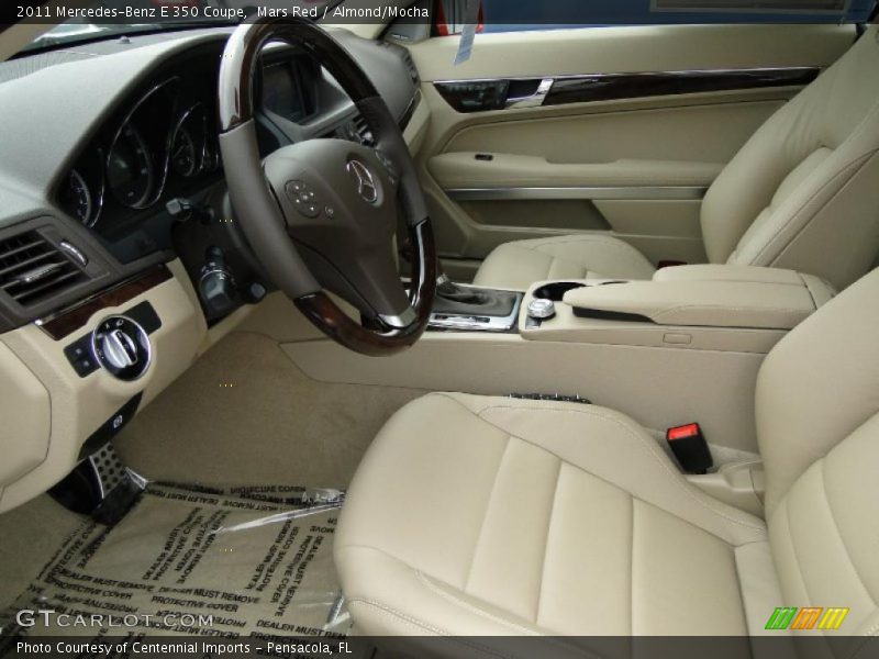 Mars Red / Almond/Mocha 2011 Mercedes-Benz E 350 Coupe