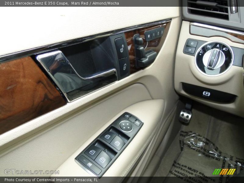 Mars Red / Almond/Mocha 2011 Mercedes-Benz E 350 Coupe