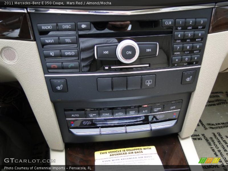 Mars Red / Almond/Mocha 2011 Mercedes-Benz E 350 Coupe