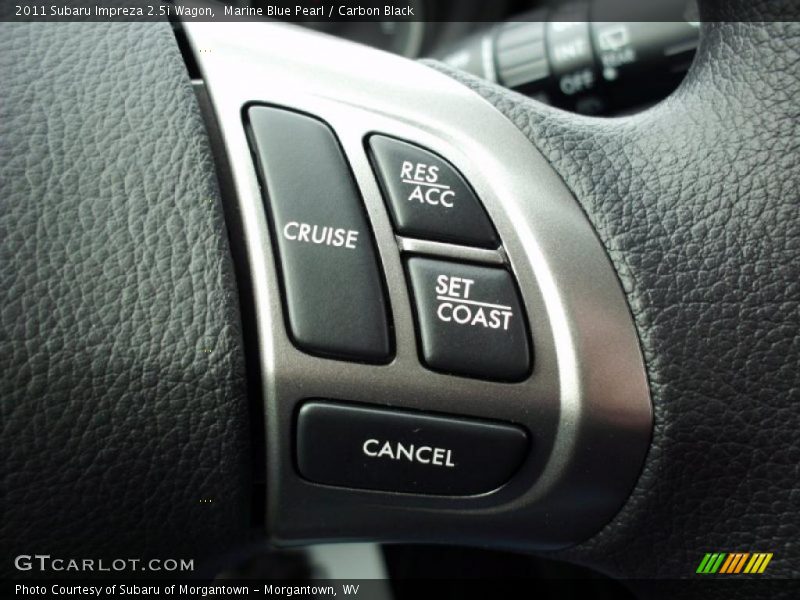 Marine Blue Pearl / Carbon Black 2011 Subaru Impreza 2.5i Wagon