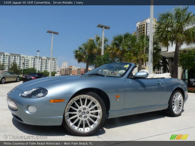 Front 3/4 View of 2006 XK XKR Convertible