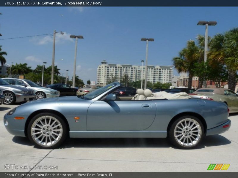  2006 XK XKR Convertible Zircon Metallic