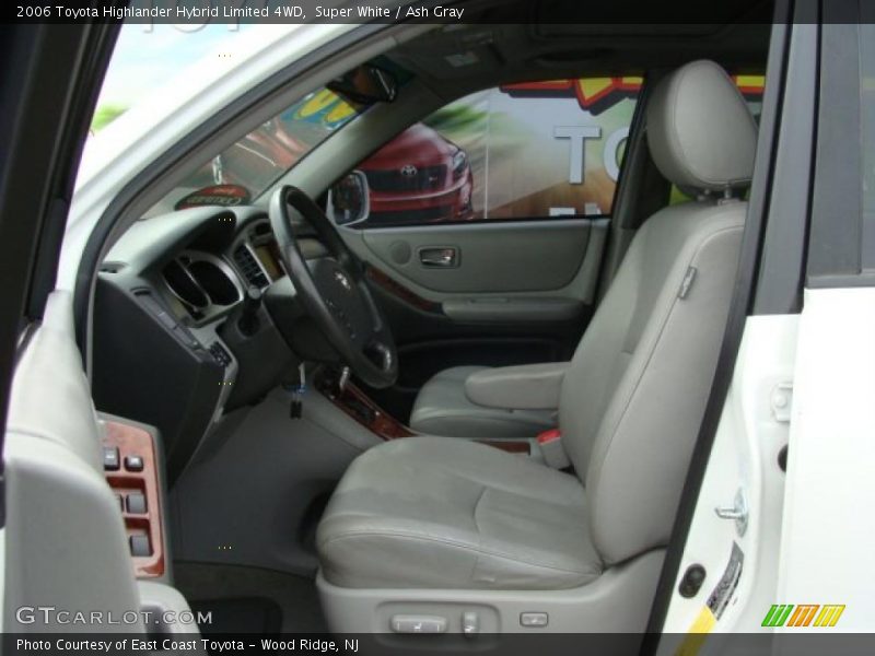 Super White / Ash Gray 2006 Toyota Highlander Hybrid Limited 4WD