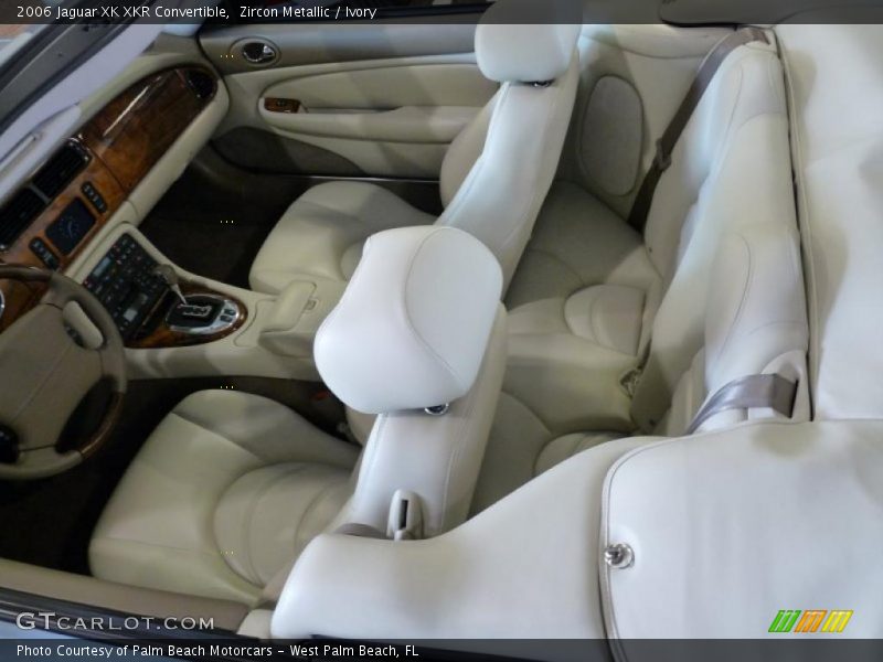  2006 XK XKR Convertible Ivory Interior