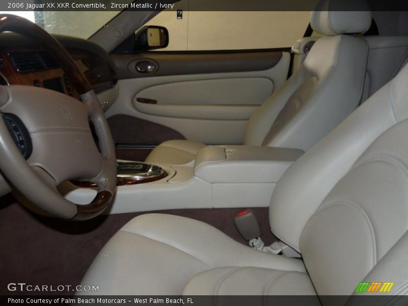  2006 XK XKR Convertible Ivory Interior