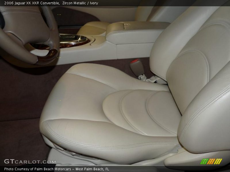  2006 XK XKR Convertible Ivory Interior