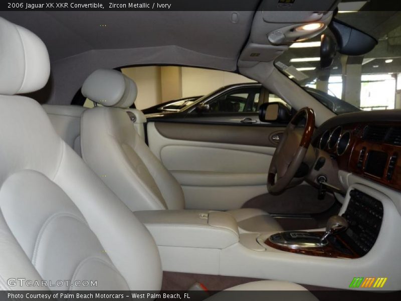  2006 XK XKR Convertible Ivory Interior