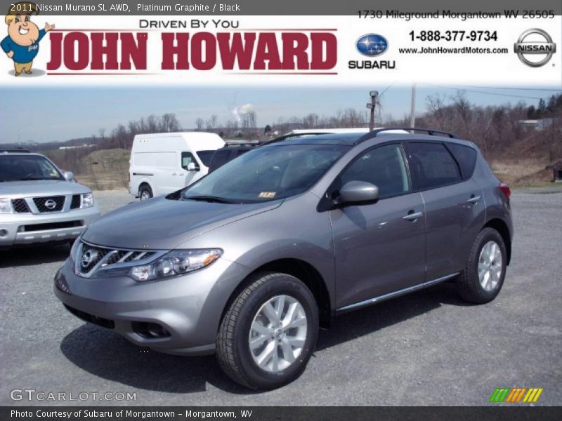 Platinum Graphite / Black 2011 Nissan Murano SL AWD