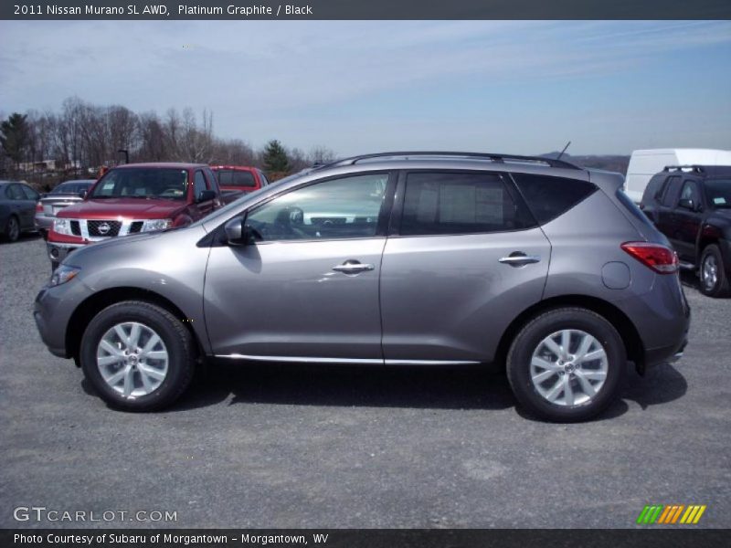 Platinum Graphite / Black 2011 Nissan Murano SL AWD