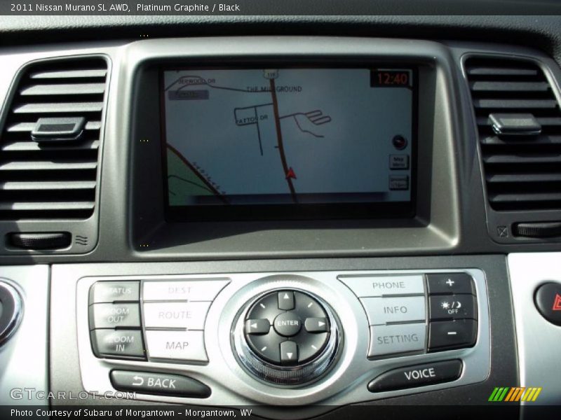 Platinum Graphite / Black 2011 Nissan Murano SL AWD