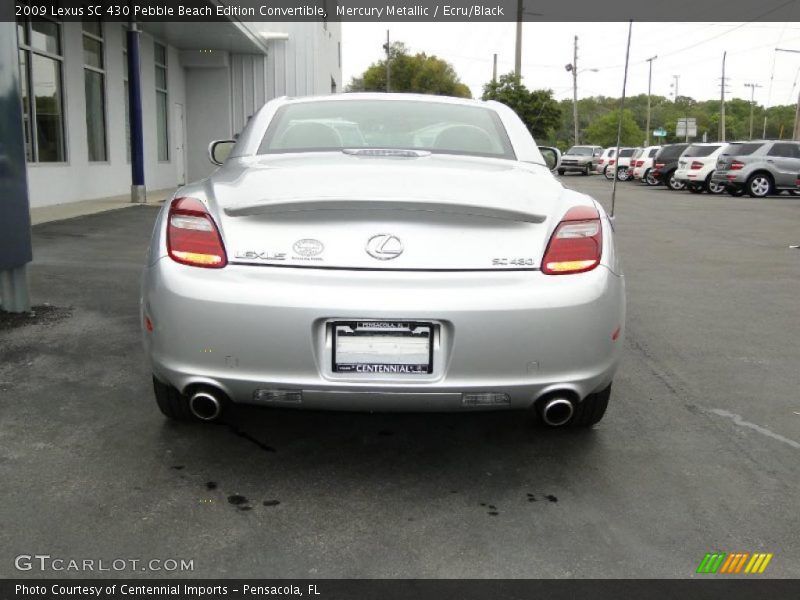 Mercury Metallic / Ecru/Black 2009 Lexus SC 430 Pebble Beach Edition Convertible