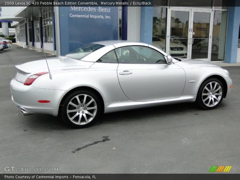 Mercury Metallic / Ecru/Black 2009 Lexus SC 430 Pebble Beach Edition Convertible
