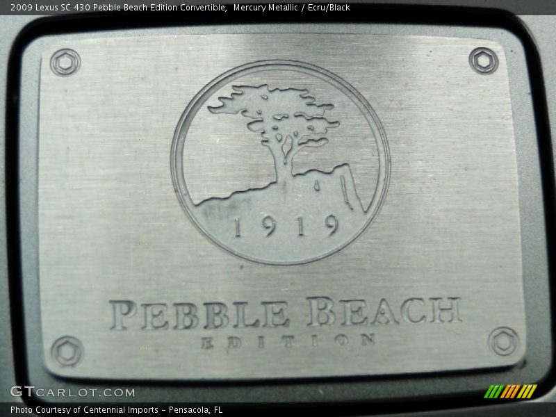  2009 SC 430 Pebble Beach Edition Convertible Logo