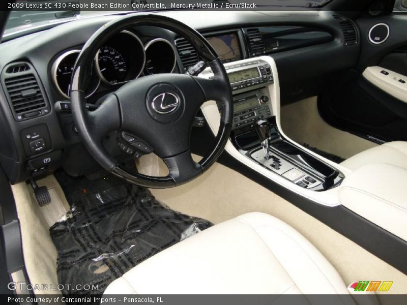 2009 SC 430 Pebble Beach Edition Convertible Ecru/Black Interior