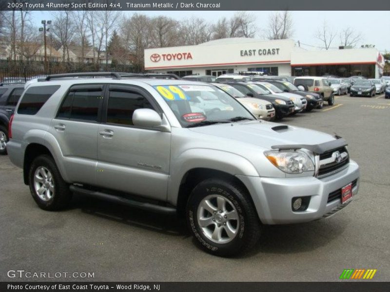 Titanium Metallic / Dark Charcoal 2009 Toyota 4Runner Sport Edition 4x4