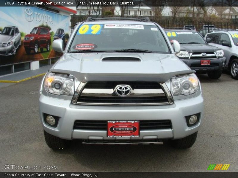 Titanium Metallic / Dark Charcoal 2009 Toyota 4Runner Sport Edition 4x4