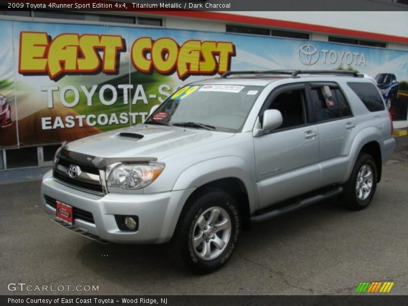 Titanium Metallic / Dark Charcoal 2009 Toyota 4Runner Sport Edition 4x4