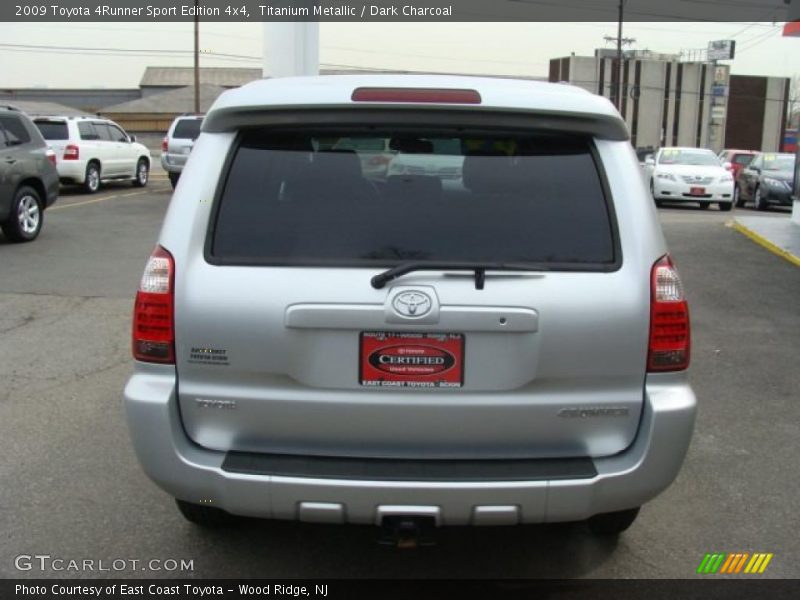 Titanium Metallic / Dark Charcoal 2009 Toyota 4Runner Sport Edition 4x4