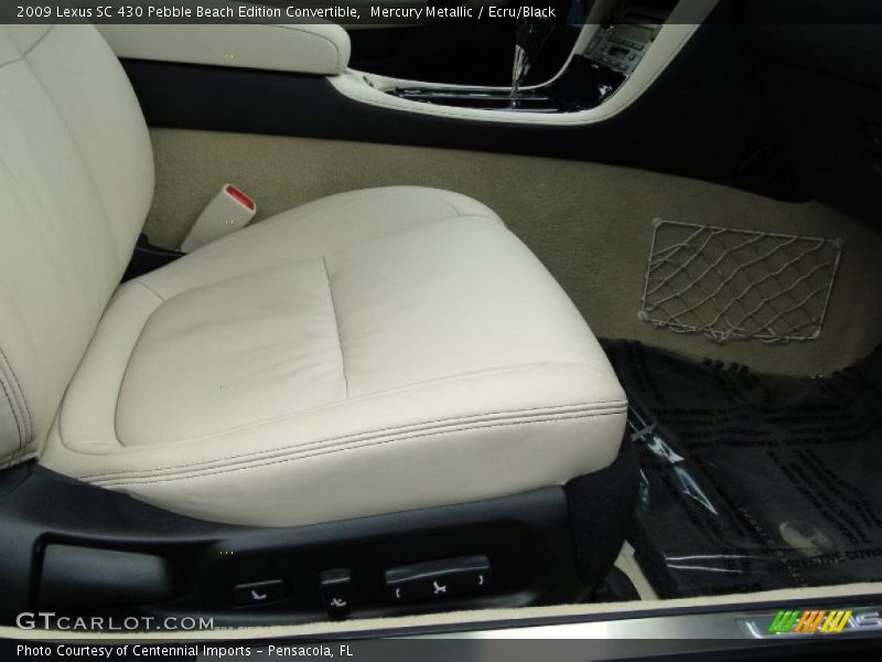 Mercury Metallic / Ecru/Black 2009 Lexus SC 430 Pebble Beach Edition Convertible