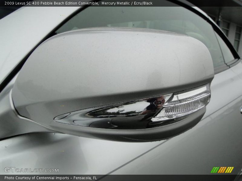 Mercury Metallic / Ecru/Black 2009 Lexus SC 430 Pebble Beach Edition Convertible