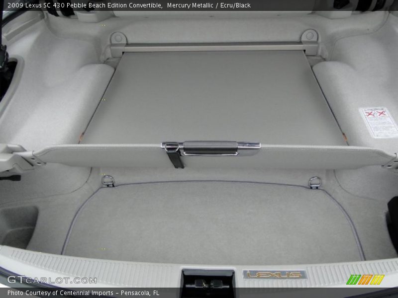  2009 SC 430 Pebble Beach Edition Convertible Trunk