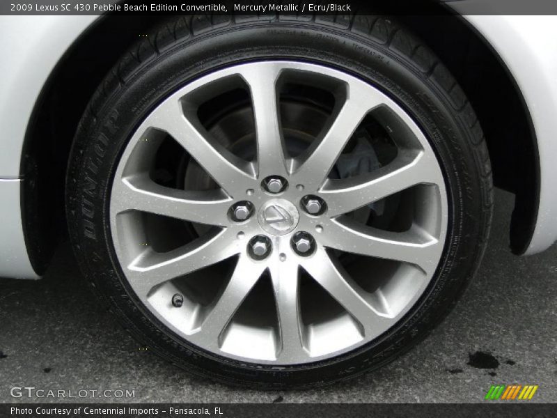 2009 SC 430 Pebble Beach Edition Convertible Wheel