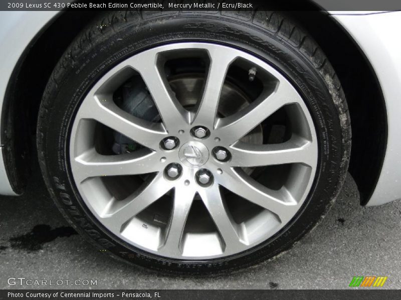  2009 SC 430 Pebble Beach Edition Convertible Wheel