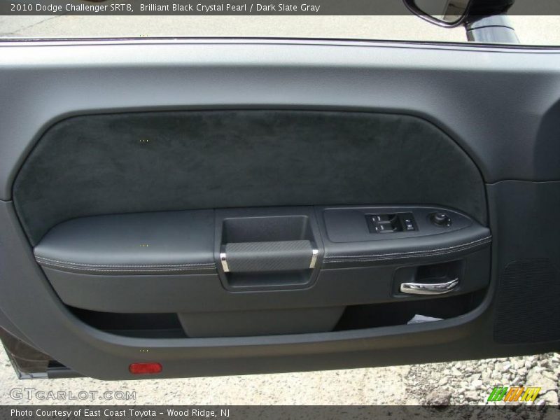 Brilliant Black Crystal Pearl / Dark Slate Gray 2010 Dodge Challenger SRT8