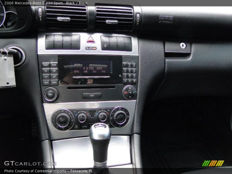Black / Black 2006 Mercedes-Benz C 230 Sport
