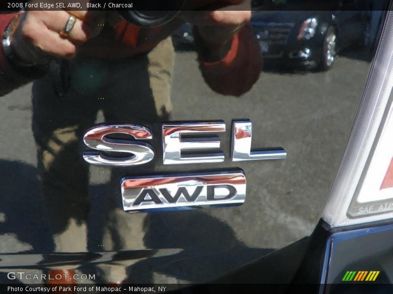 Black / Charcoal 2008 Ford Edge SEL AWD