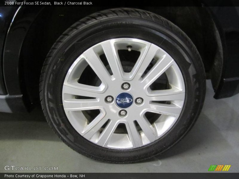 Black / Charcoal Black 2008 Ford Focus SE Sedan