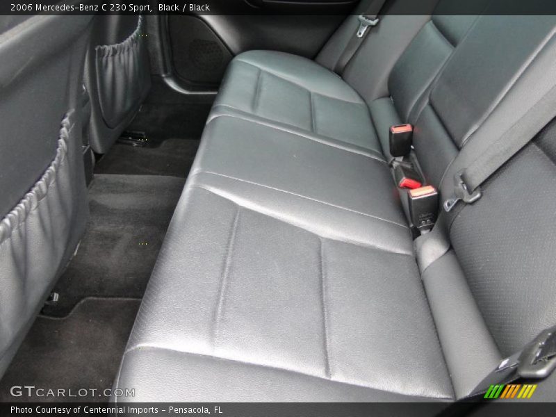 Black / Black 2006 Mercedes-Benz C 230 Sport