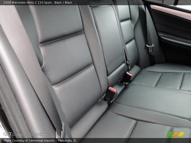 Black / Black 2006 Mercedes-Benz C 230 Sport