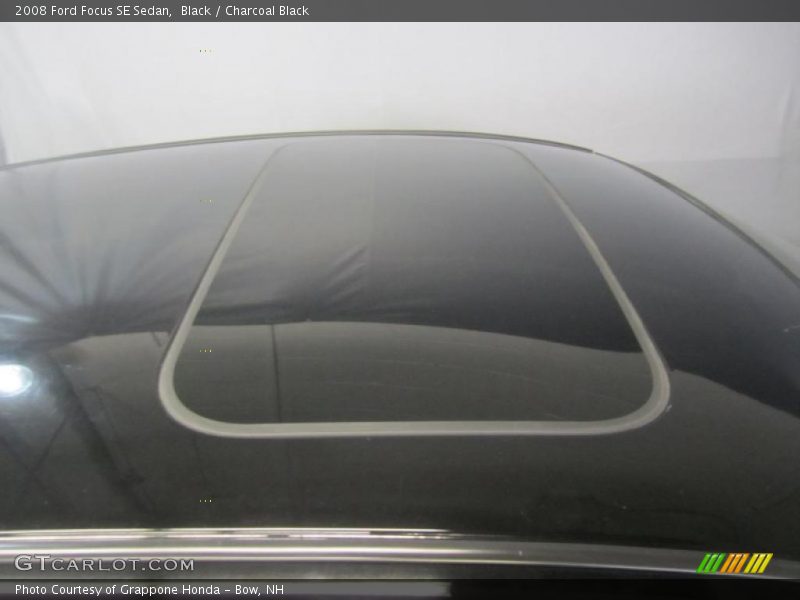 Black / Charcoal Black 2008 Ford Focus SE Sedan