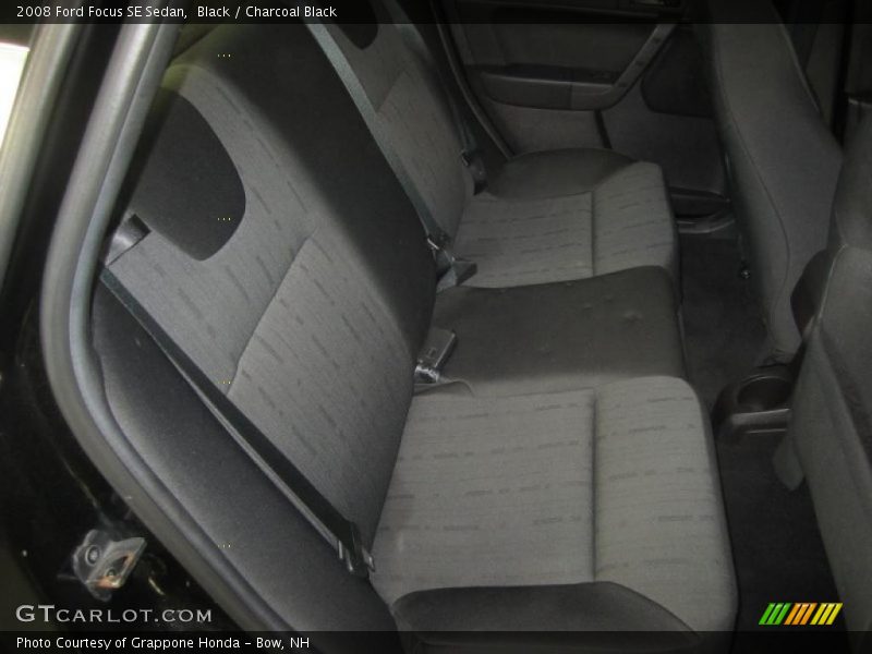 Black / Charcoal Black 2008 Ford Focus SE Sedan