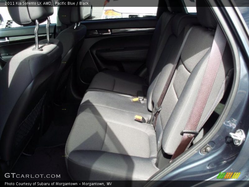 Pacific Blue / Black 2011 Kia Sorento LX AWD