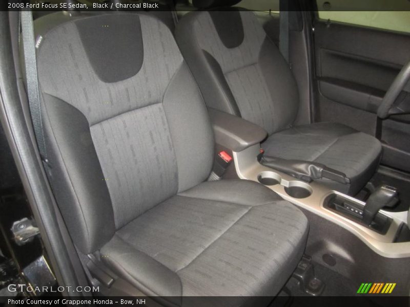 Black / Charcoal Black 2008 Ford Focus SE Sedan