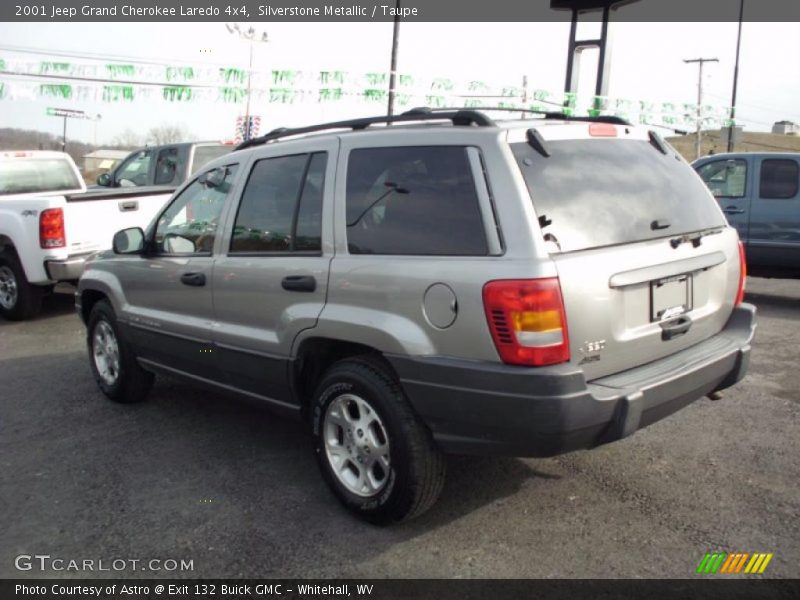 Silverstone Metallic / Taupe 2001 Jeep Grand Cherokee Laredo 4x4