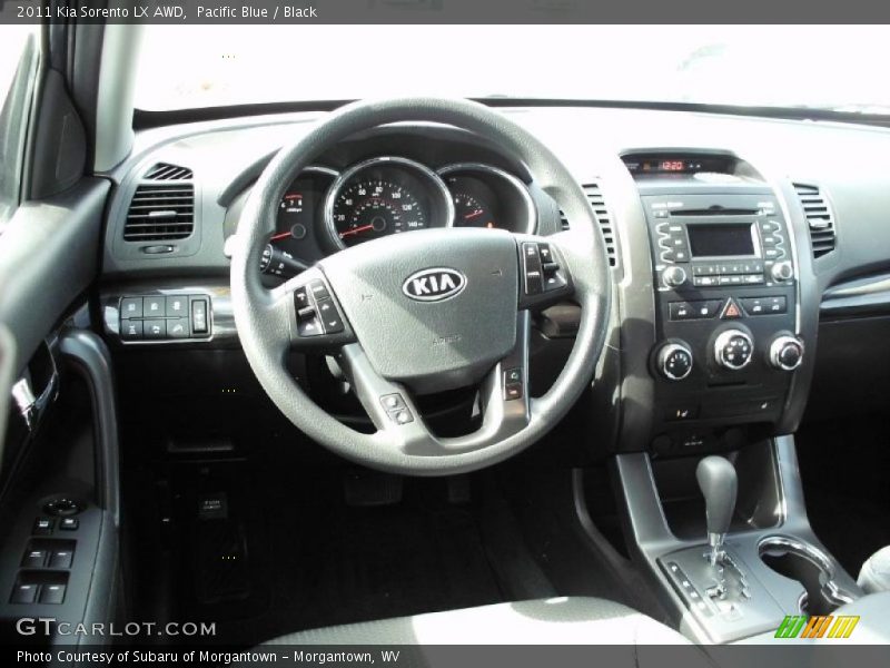 Dashboard of 2011 Sorento LX AWD