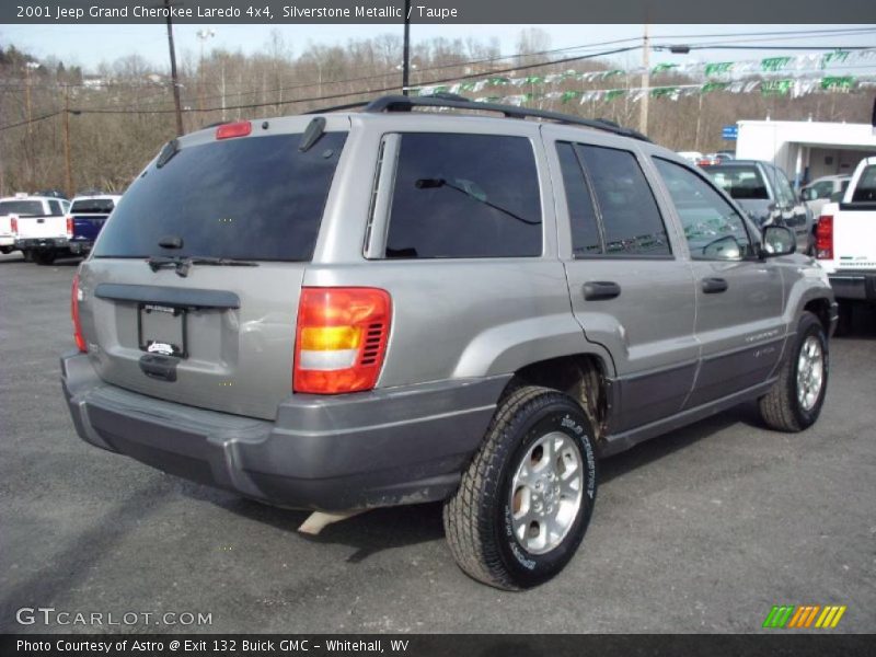 Silverstone Metallic / Taupe 2001 Jeep Grand Cherokee Laredo 4x4