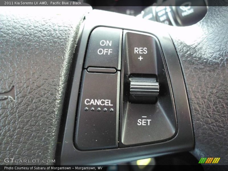 Controls of 2011 Sorento LX AWD