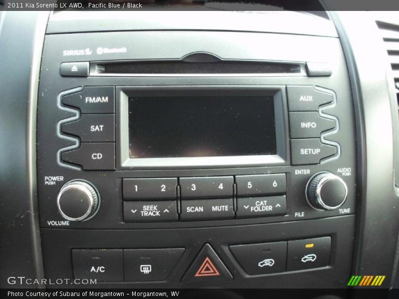 Controls of 2011 Sorento LX AWD