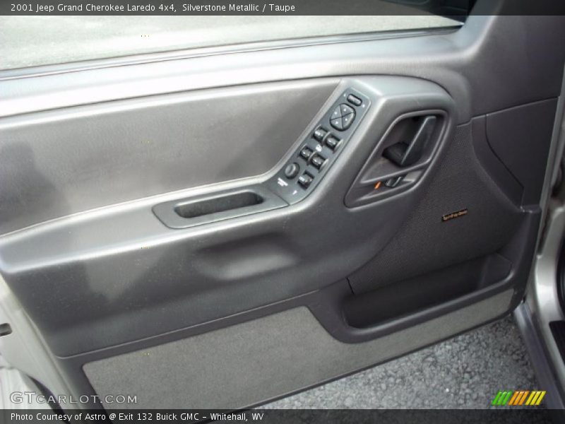 Silverstone Metallic / Taupe 2001 Jeep Grand Cherokee Laredo 4x4