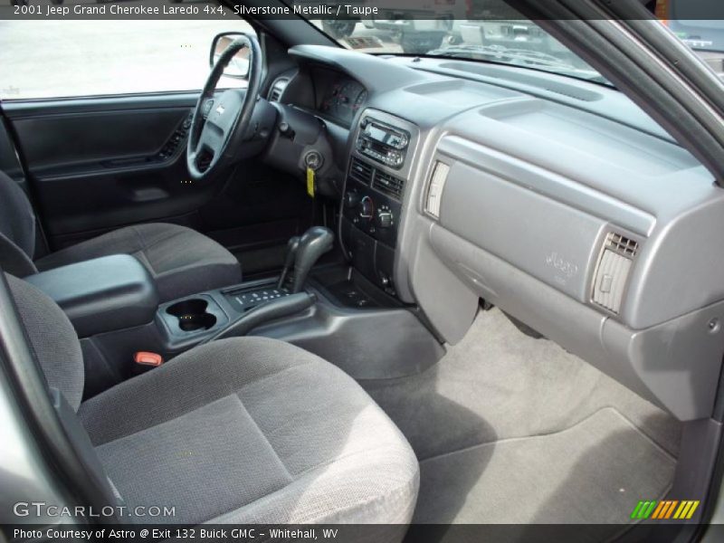 Silverstone Metallic / Taupe 2001 Jeep Grand Cherokee Laredo 4x4