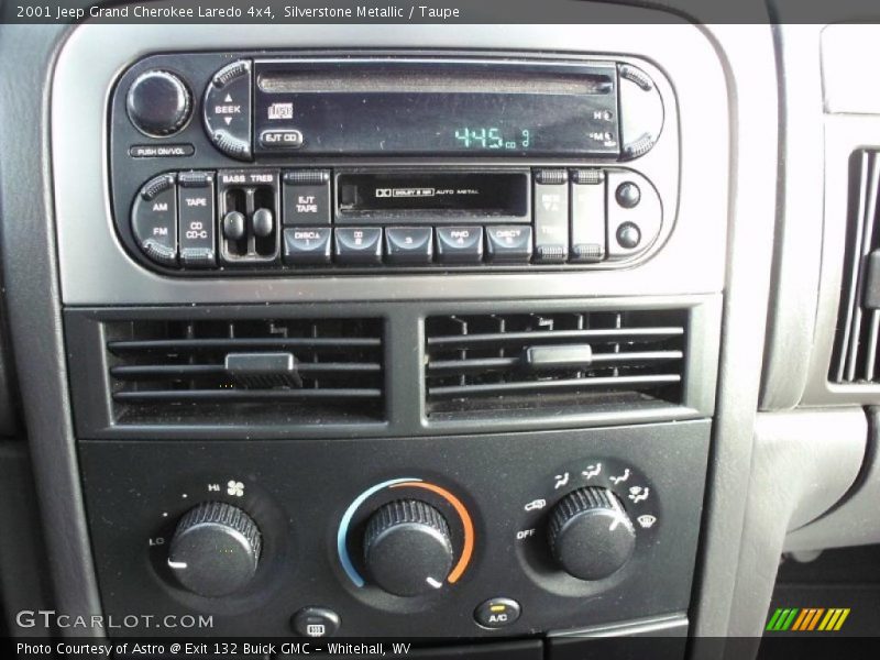 Silverstone Metallic / Taupe 2001 Jeep Grand Cherokee Laredo 4x4