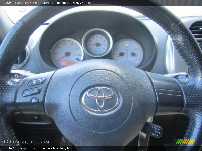 Spectra Blue Mica / Dark Charcoal 2005 Toyota RAV4 4WD