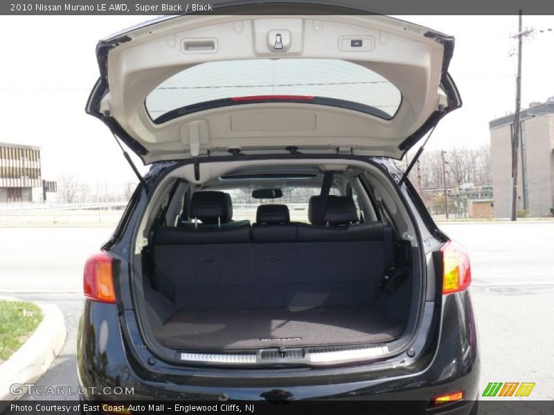 Super Black / Black 2010 Nissan Murano LE AWD
