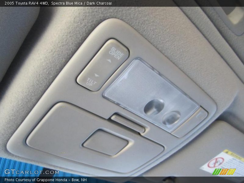 Spectra Blue Mica / Dark Charcoal 2005 Toyota RAV4 4WD